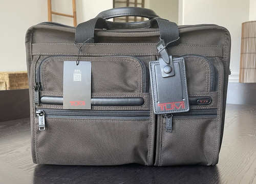 Tumi brown expandable - tumi,