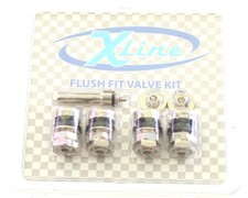 Premium Flush Fit Bolt-In Tyre Valves - Racing Karting Hidden valves Go Kart