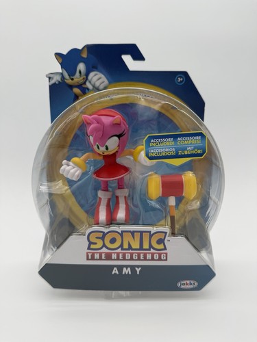 Amy rose sonic - amy, 4”