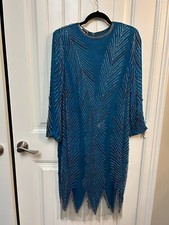 Vintage Carina Beaded Dress