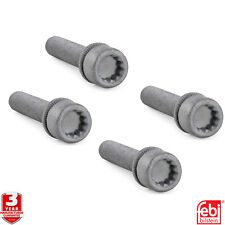BRAKE CALIPER CARRIER BOLTS x 4 REAR FEBI 48817 AUDI SEAT SKODA VW A3261
