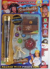 BBC Cbeebies Swashbuckle magazine #41 2025 Stories, 49 Stickers + Pirate playset