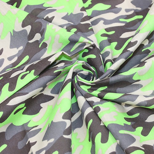 Polycotton fabric army - polycotton,