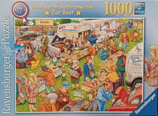 Ravensburger 1000pc Best of B #7 Knotworth Bothrynwithe Car Boot Jigsaw puzzle