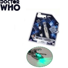 DOCTOR&WHO 10th Doctor Sonic Screwdriver Ultraviolet Light & Pen Toy Xmas Gifts