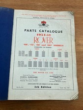 A genuine Vintage Rover 60, 75, 90 & 105 1954-57 parts catologue book