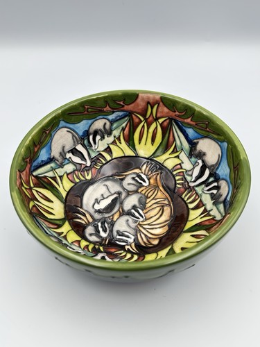 Moorcroft pottery bowl - moorcroft, titled