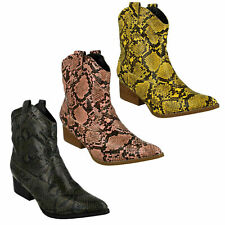 Ladies Spot on Ankle Snakeskin
