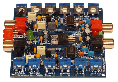 Stereo compressor limiter - stereo,