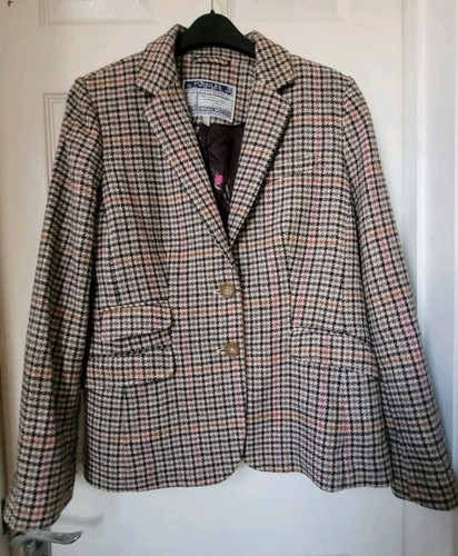 Joules wool blend check - joules,