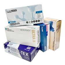 Medical grade Latex / Nitrile Examination Glove Powder-Free, Box of 100pcs