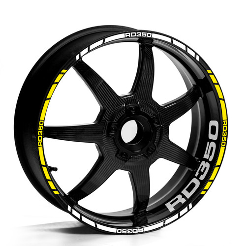 Yamaha rd350 wheel - rim, stripe
