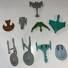 Micro Machines Star Trek lot of 9 Ships
