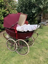 1950 Silver Cross Ambassador Vintage Coach Built Pram