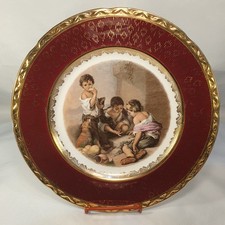 Porcelain Plate "The Beggar