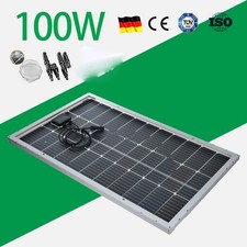 Bifacial 100W 12V Solar Panel