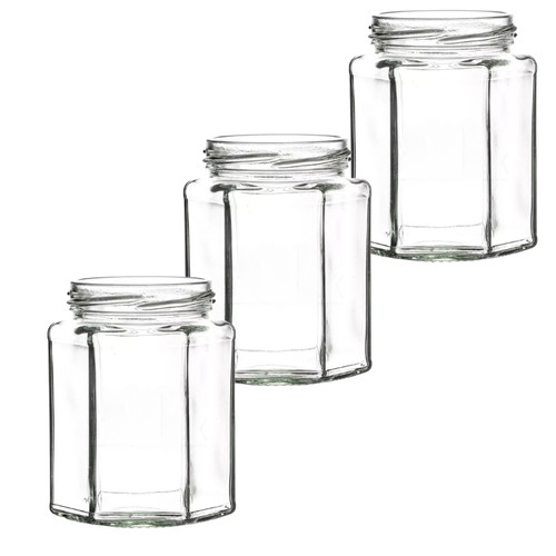 280ml hexagonal glass - 40,