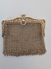 Antique silver moutd mesh
