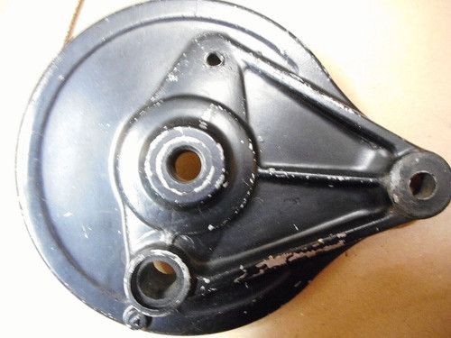 Brake anchor plate - , rear/panel