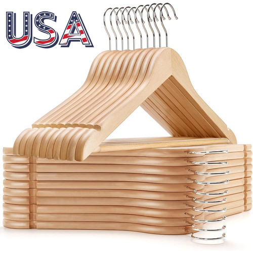 Wooden hangers pack - wooden, of