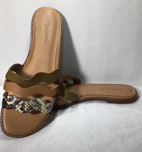 New madewell wave - slide, brown