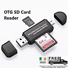 SD Card Reader Adapter to USB Micro USB Micro SD SDHC TF MMC with OTG Universal