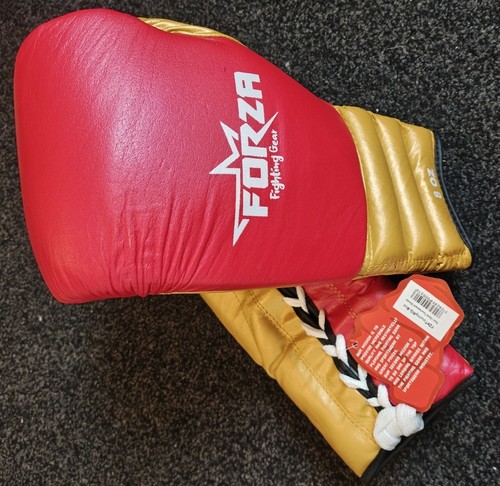 8oz forza boxing - gloves, red