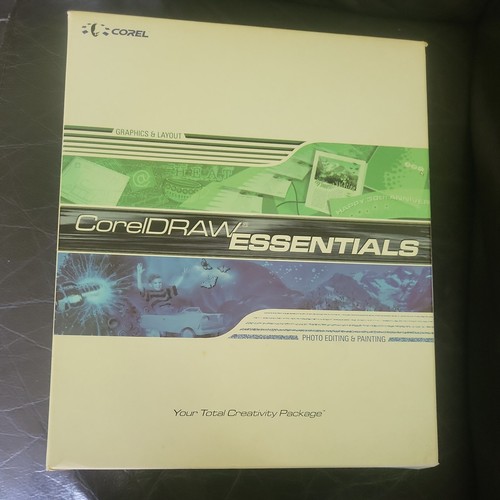 Vintage corel draw - draw, essentials