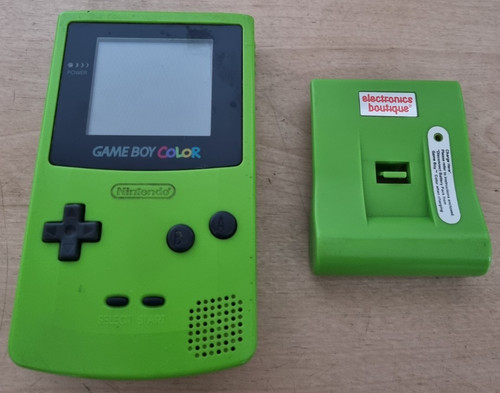 Nintendo game boy color kiwi - color,
