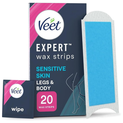 Veet expert cold wax strips - 20,