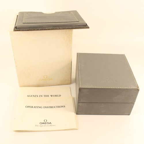 Genuine omega watch box grey - genuine,