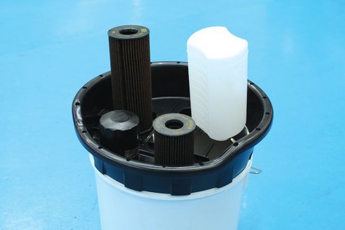 Oil drum barrel top - oil, drainer