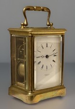 French striking carriage clock