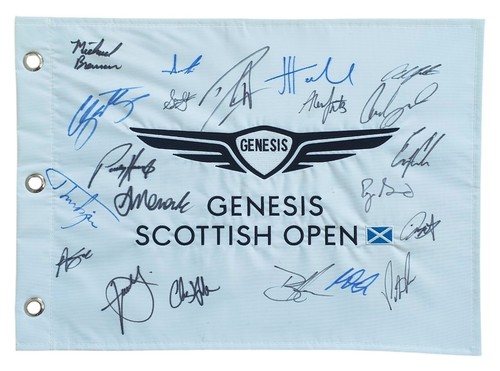 Scottish open 2026 signed pin - open,
