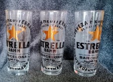 3 Estrella Damm Half Pint 10oz