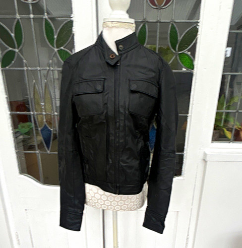 Mango mng black - mango, leather