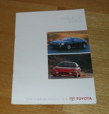 Toyota Celica & MR2 Brochure