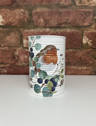 Robin handmade gift tin - robin,