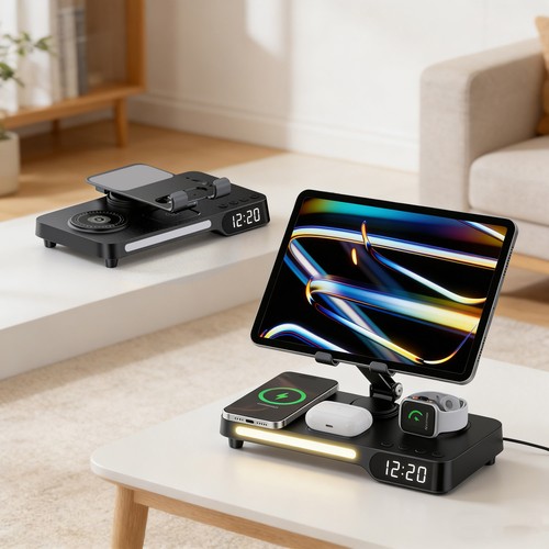 Wireless charger station alarm - wireless,
