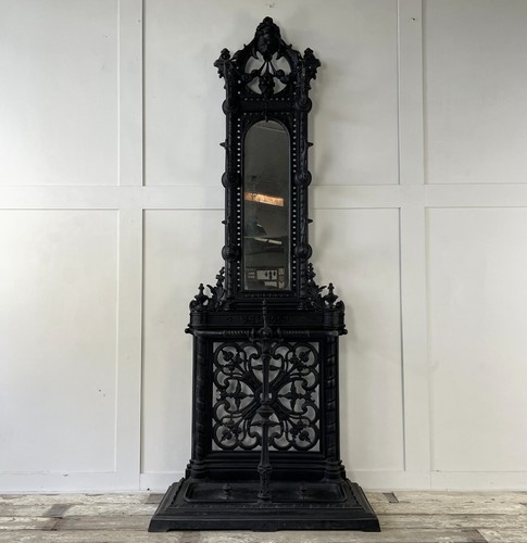 Tall victorian cast iron - victorian, hall