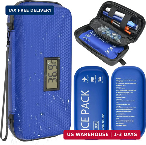 Insulin cooler travel case - insulin,