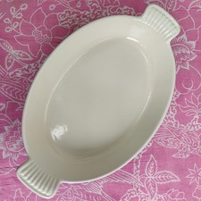 INVICTA Blue Enamel Cast Iron Oval Oven Gratin Dish France Cookware Rustic Aga 