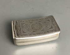 George III Silver Snuff Box
