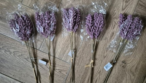 Artificial flowers x mauve - 5,