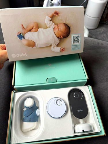 Owlet cam smart sock baby - 2,