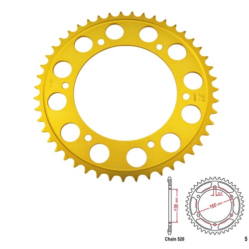 7075 520 47t - 520-47t, aluminium