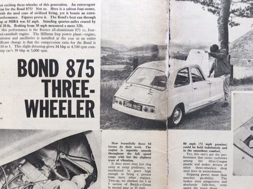 Bond 875 wheeler 4 - -,