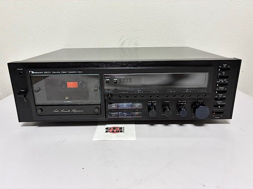 Nakamichi 680zx cassette deck - nakamichi,