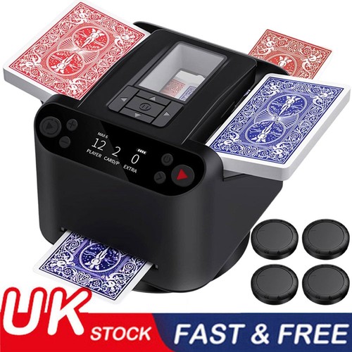 Automatic card shuffler - 2-in-1,