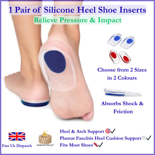 Heel shoe insert insoles gel - insert,